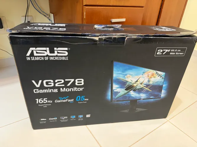 Monitor Asus VG278QR em ótimo estado! Full HD 165Hz 0,5 Ms