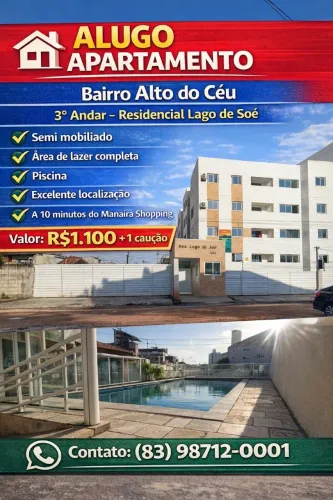 Apartamento Alto do Céu (Mandacaru)