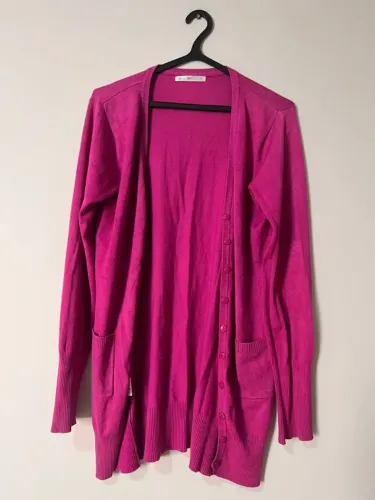 cardigan feminino pool rosa m