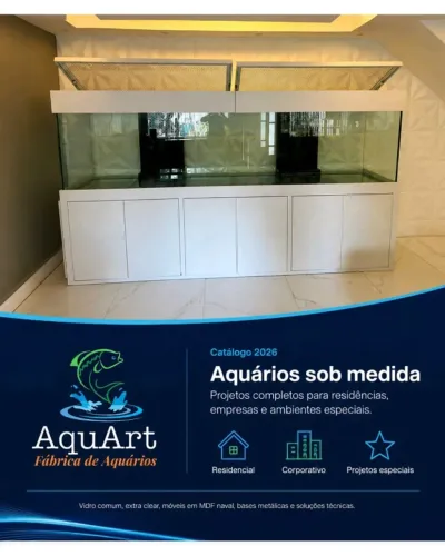 Aquários para Loja e Revenda | Fabricante AquArt RJ