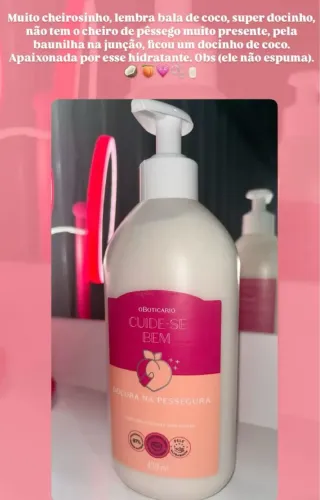 Kit perfume e hidratante Boticário e eudora 129,99 perfume divine valvet 