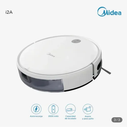Robo Aspirador de Pó Midea I2a - novo na caixa