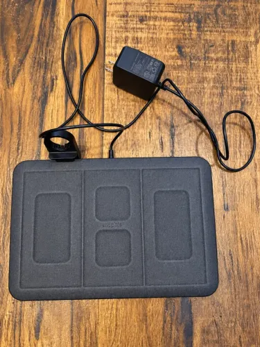 Carregador Sem Fio Mophie 4 em 1 Qi para iPhone Samsung AirPods Apple Watch