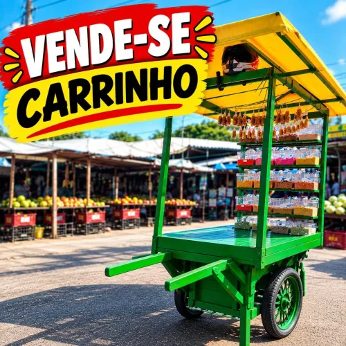 Vende-se carrinho de feira para vendas de temperos e etc 