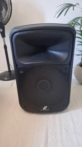 Caixa De Som Amplificada X-cell 450w Rms Alto-falante 15