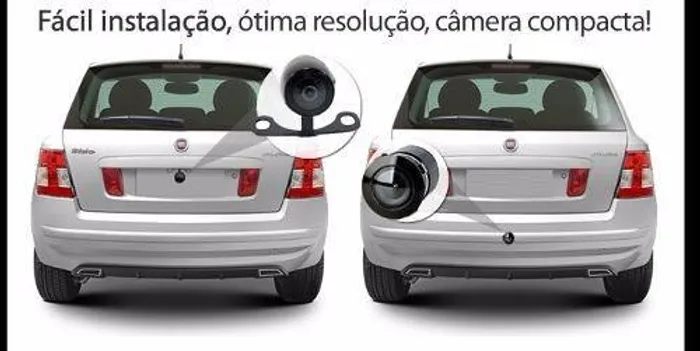 Micro Câmera De Ré Borboleta Ou Reta Colorida Alta Resolução