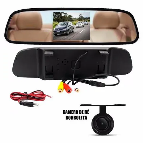 Retrovisor Com Câmera De Ré