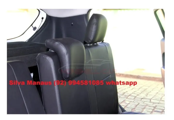 Capa banco Couro Corvin sob medida Clio Logan Sandero Stepway impermeável não passa agua