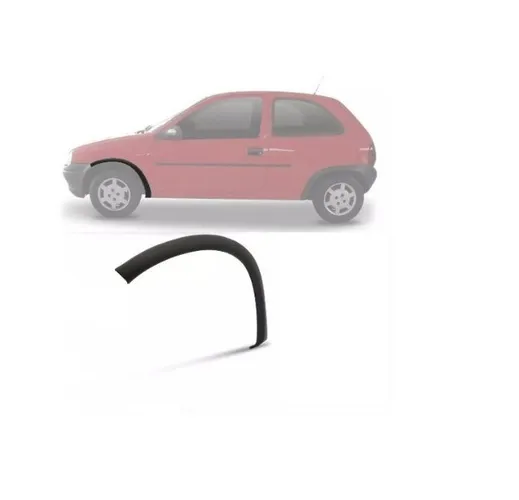 Moldura Paralama acabamento alargador Friso Dianteiro Corsa Hatch Sedan Pick  Wind Classic