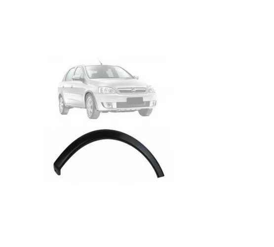 Moldura Paralama acabamento alargador Friso Dianteiro Corsa Hatch Sedan Montana sport