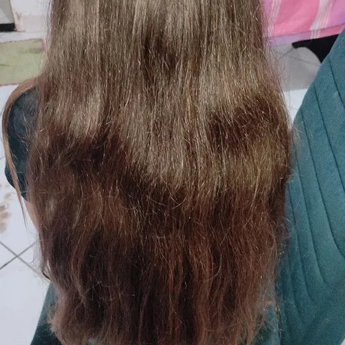 Cabelo brasileiro loiro 40 cm loiro médio