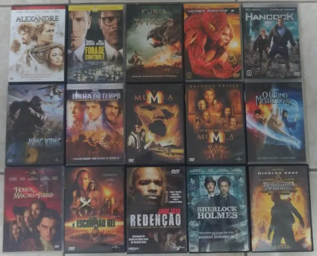 DVDs Filmes de Aventura Originais