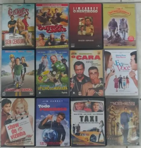 DVDs Filmes de Comédia II Originais