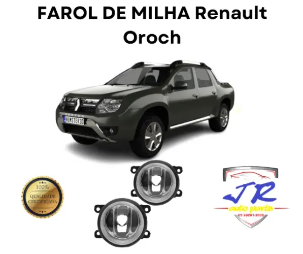 Par Farol De Milha Duster Oroch 2015