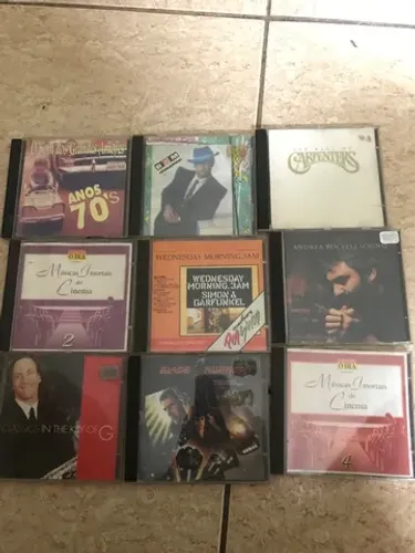 CDS internacionais tocando perfeitamente