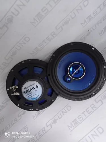Alto falante. Hurricane. 6", 50 RMS cada, novo. Instalado.