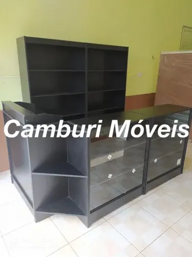 BALCÃO CAIXA FECHADO VITRINE EXPOSITORA - NOVO - ENTREGA RÁPIDA 