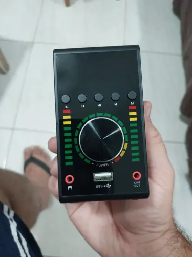 Amplificador S1 MA12070 Vu Meter Hifi Bluetooth Optical RCA USB MP3 
