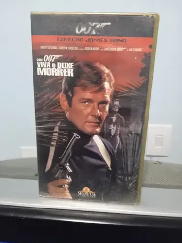 Viva e deixe morrer 007 Vhs original