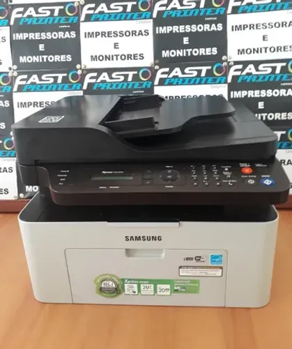 Impressora laser multifuncional com rede wifi e usb
