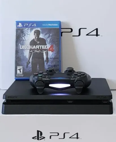 OFERTA - PS4 500GB SLIM +  Garantia +  (01 Jogo) - Promoção da Semana!!!