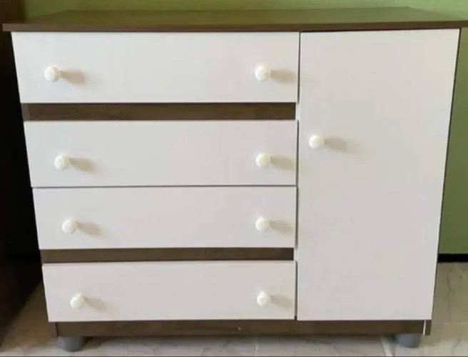 Cômoda Infantil  4 gavetas 100% MDF 