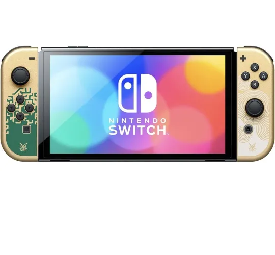 Nintendo Switch - Edição Especial Zelda Tears + controle da Nintendo of the Kingdom