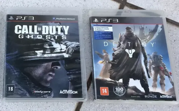 2 Jogos Originais Ps3- Call Of Duty:ghosts E Destiny