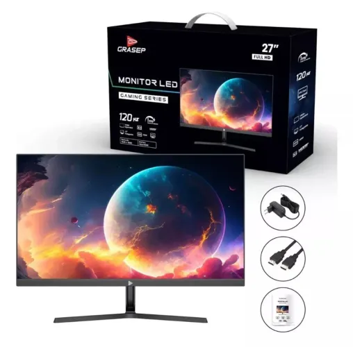 Monitor Gamer 27'' Full HD 120Hz - Grasep