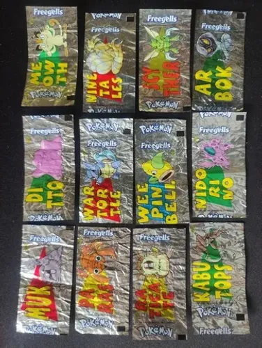 Figurinhas Pokemon Freegels