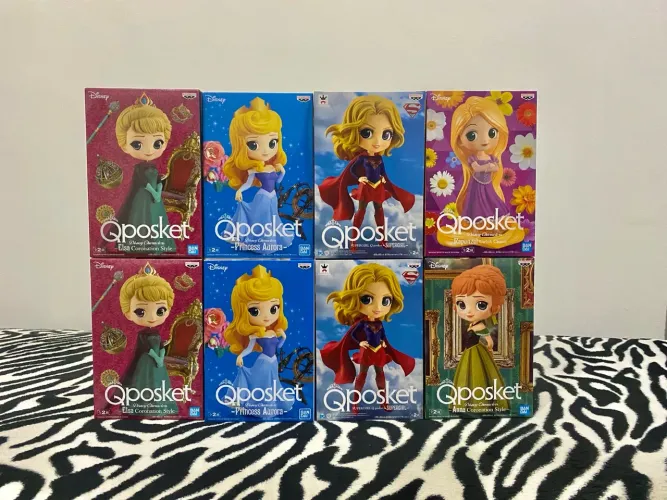 LOTE ACTION FIGURES ORIGINAIS Q POSKET BANPRESTO