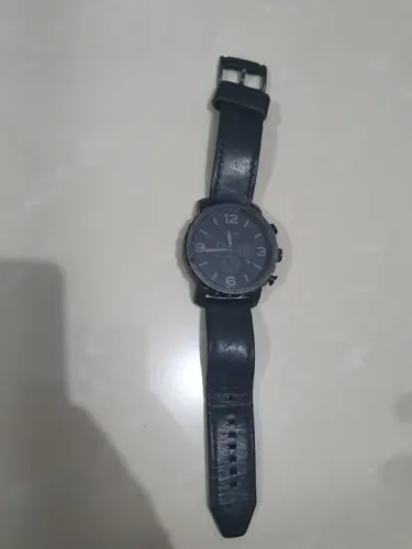 Relógio Fossil Masculino Nate - JR1354/2PN preto