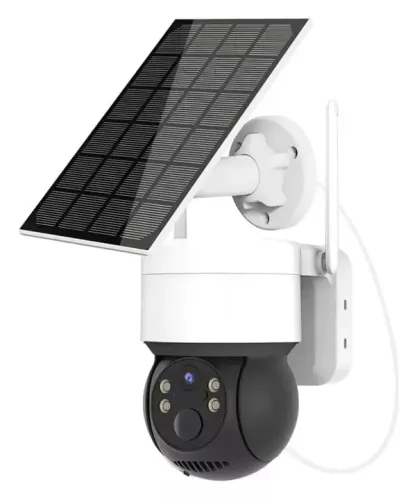 Câmera de Segurança Solar 4K com Visão Noturna wifi externa 360 prova dagua