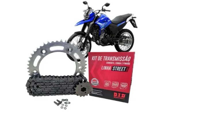 Kit Relação Transmissão Did C/Retentor Lander Xtz 250 40/13T