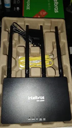 Roteador Intelbras Wi-Fi 5 W5-1200F Linha Wi-Force