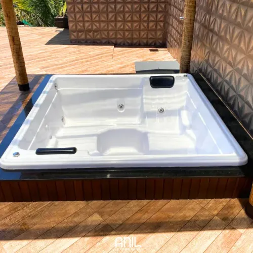 Spa ofuro branco 4 lugares|pessoas - Promoção de fábrica 