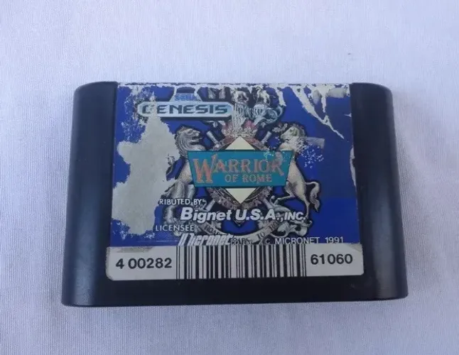 Warrior Of Rome - Cartucho Original Americano P/ Mega Drive