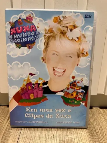 DVD Xuxa Era uma vez e clipes da Xuxa. Volume 1