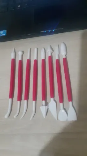 Kit de espátulas para decoração de doces e bolos