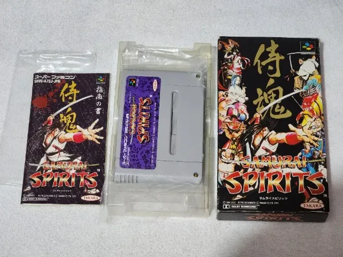 Samurai Spirits (Showdown) original na caixa com manual e berço excelente estado