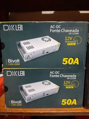 Fonte Chaveada 50A 600W Bivolt