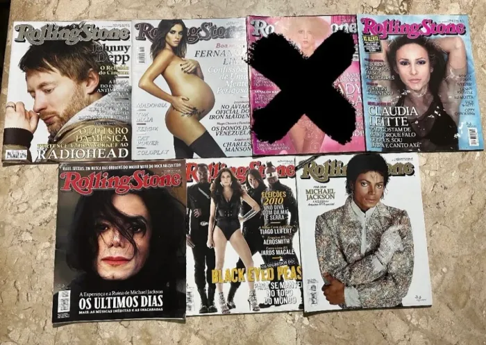6 Revistas Rolling Stone