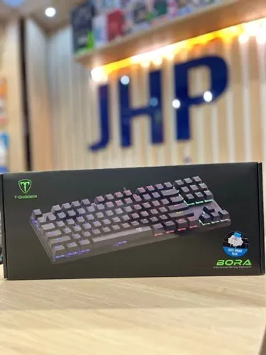 Teclado Mecânico Gamer T-Dagger Bora, RGB - Loja Fisica 