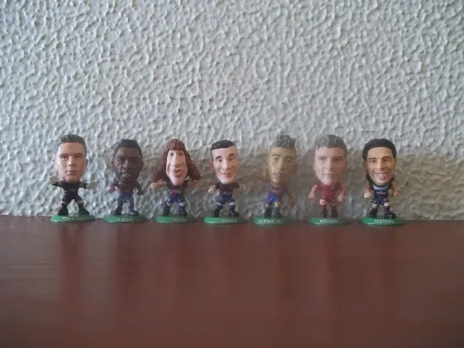 Mini craques - Microstars e Soccerstarz - Grandes jogadores
