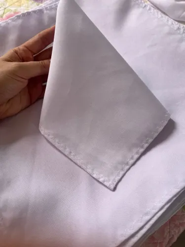 Kit de Guardanapos de Tecido Branco (95 unid)