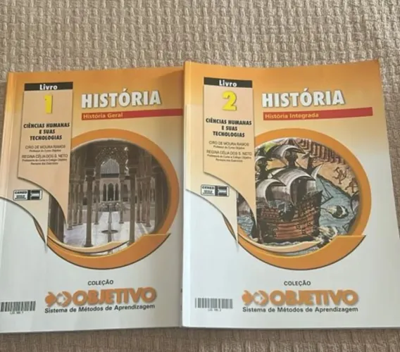Livros de História - Coleção Objetivo