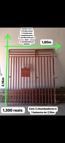 Grade para distribuidora de bebidas 