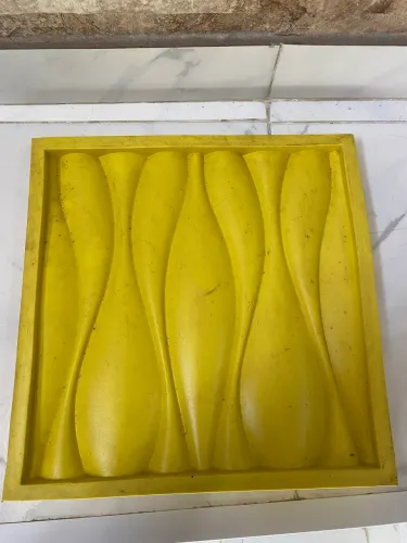 Forma de Gesso 3D silicone 30x30cm Dunas 