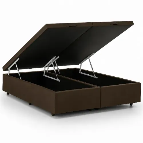 Cama Baú Base Box Queen Size - Entrega Rápida!