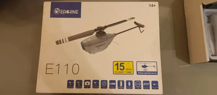 Helicóptero Eachine E110 com Câmera 